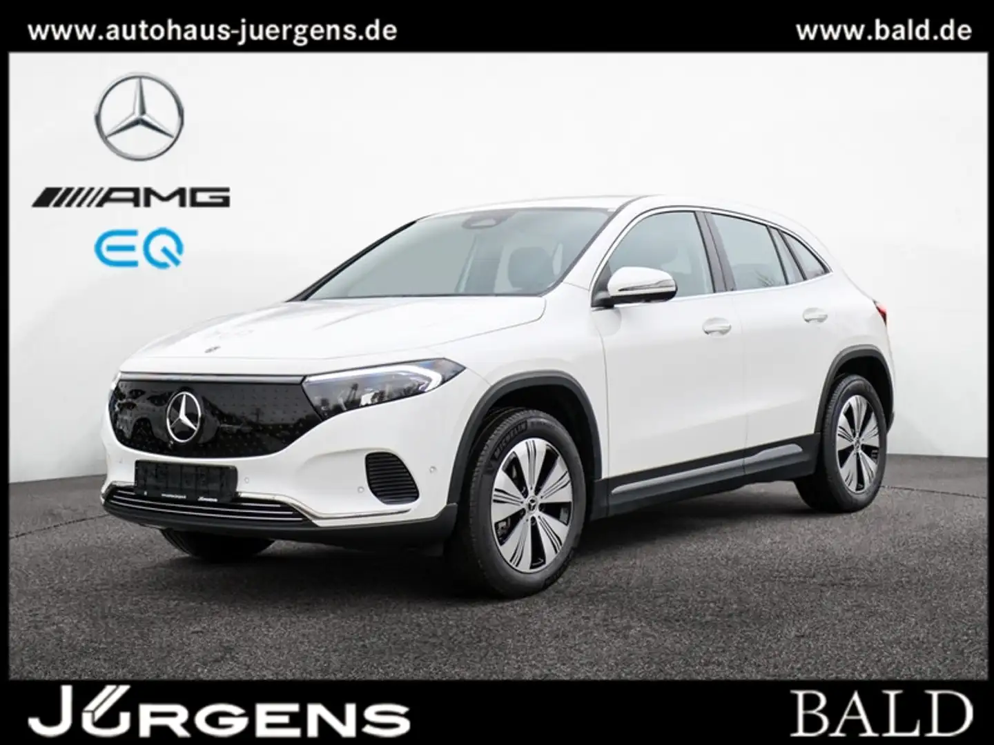 Mercedes-Benz EQA 350 4M Progressive/LED/360/AHK/Distr/Winter Blanc - 1