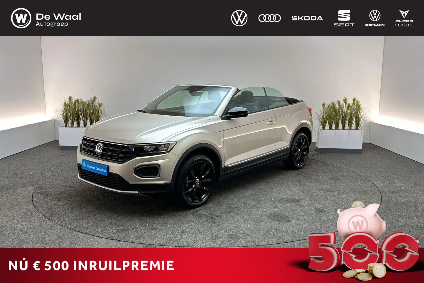 Volkswagen T-Roc Cabrio 1.5 TSI 150pk DSG Style | Adaptive Cruise C Argent - 1