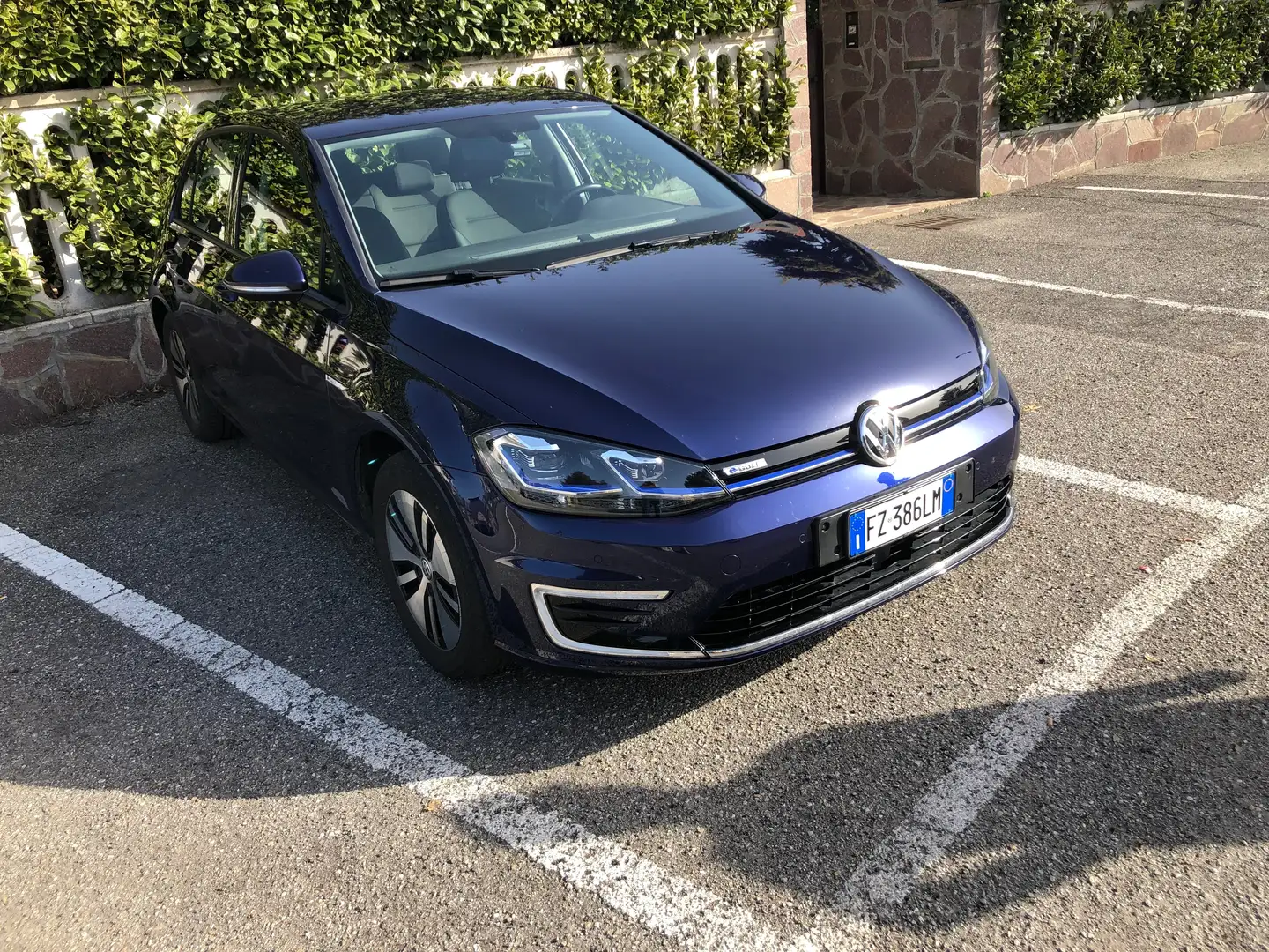 Volkswagen e-Golf Golf VII 2020 Elettrica 5p e-Golf 5p Blu/Azzurro - 2