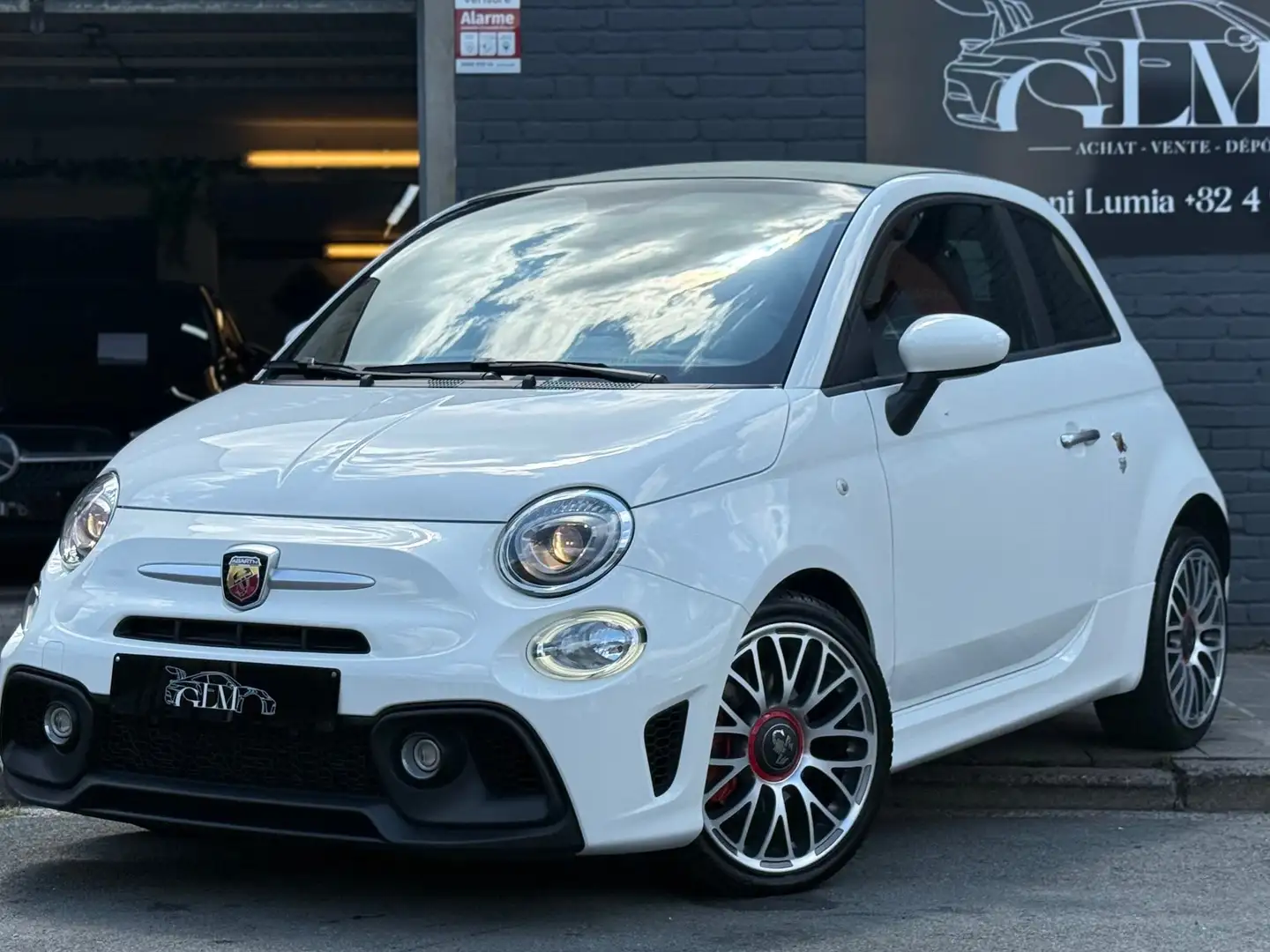 Abarth 595C 595C 1.4 T-Jet * CABRIOLET * GARANTIE 12MOIS White - 1