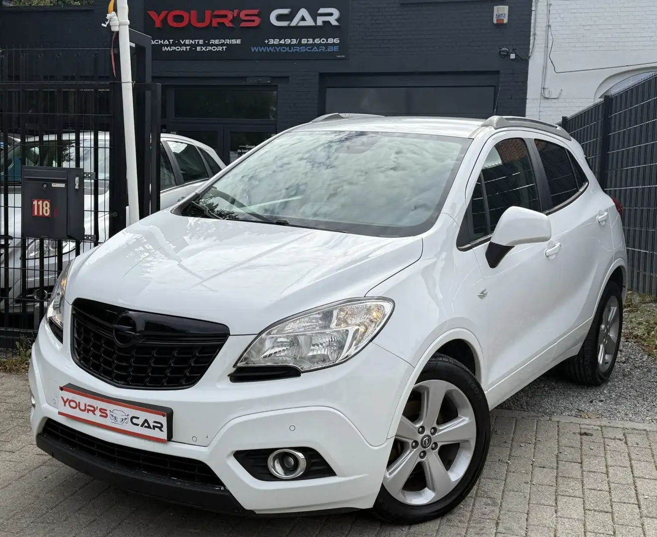 Opel Mokka 1.7 CDTI ecoFLEX - Camera - Navigation - Clim !! Blanc - 1
