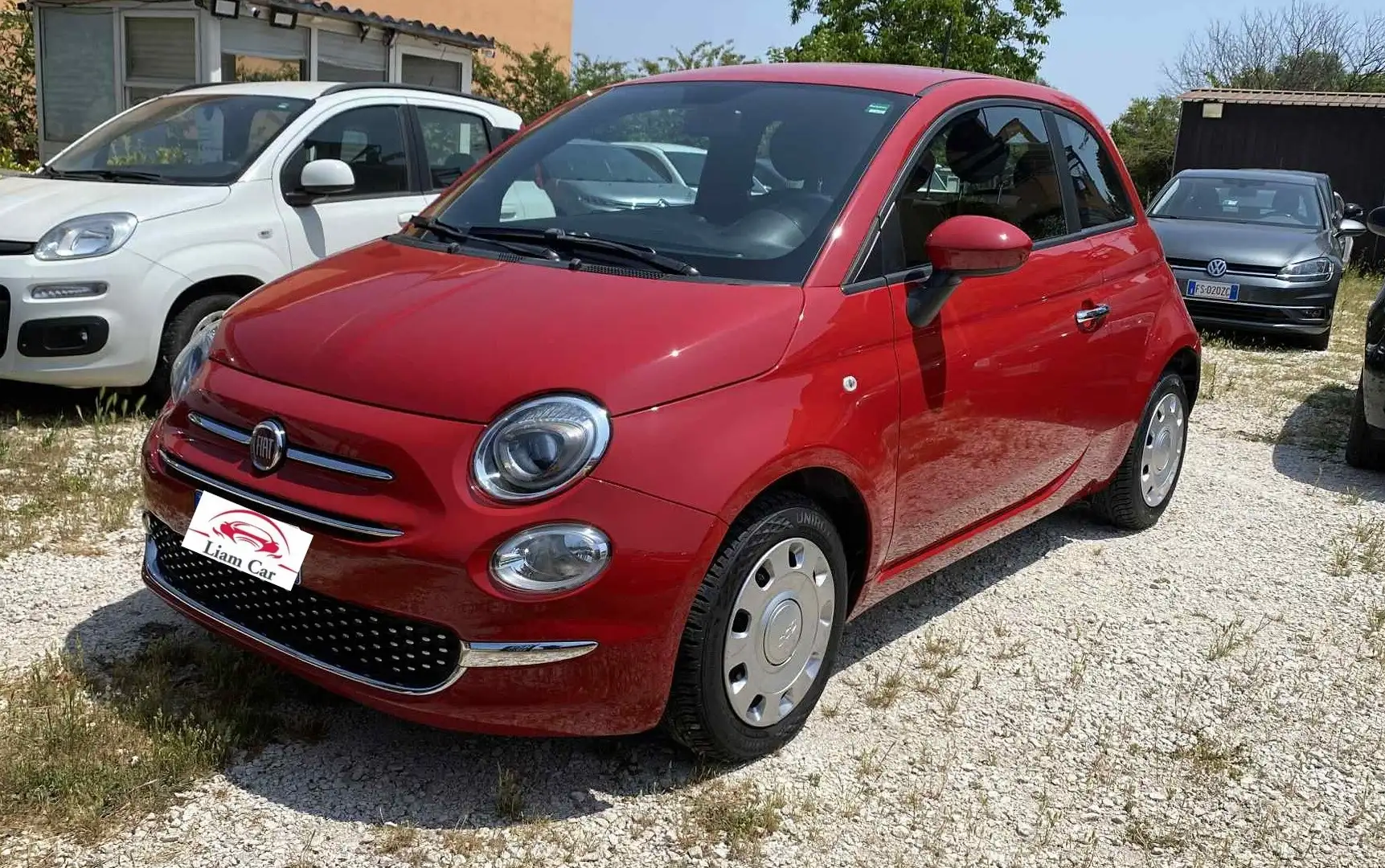 Fiat 500 1.0 Hybrid Red Rosso - 1