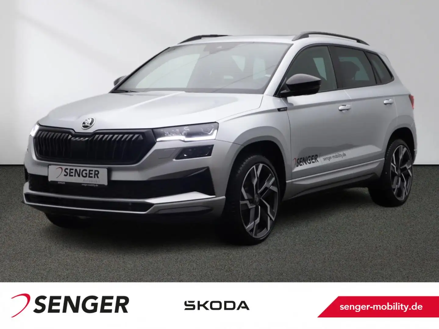 Skoda Karoq Sportline 2.0 TDI 150PS DSG Silber - 1