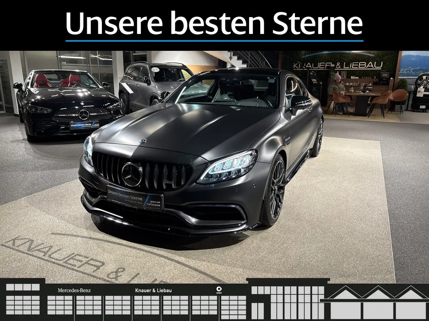 Mercedes-Benz C 63 AMG Mercedes-AMG C 63S Cp FAP*Pano*Burm*Memory*360° Grau - 2