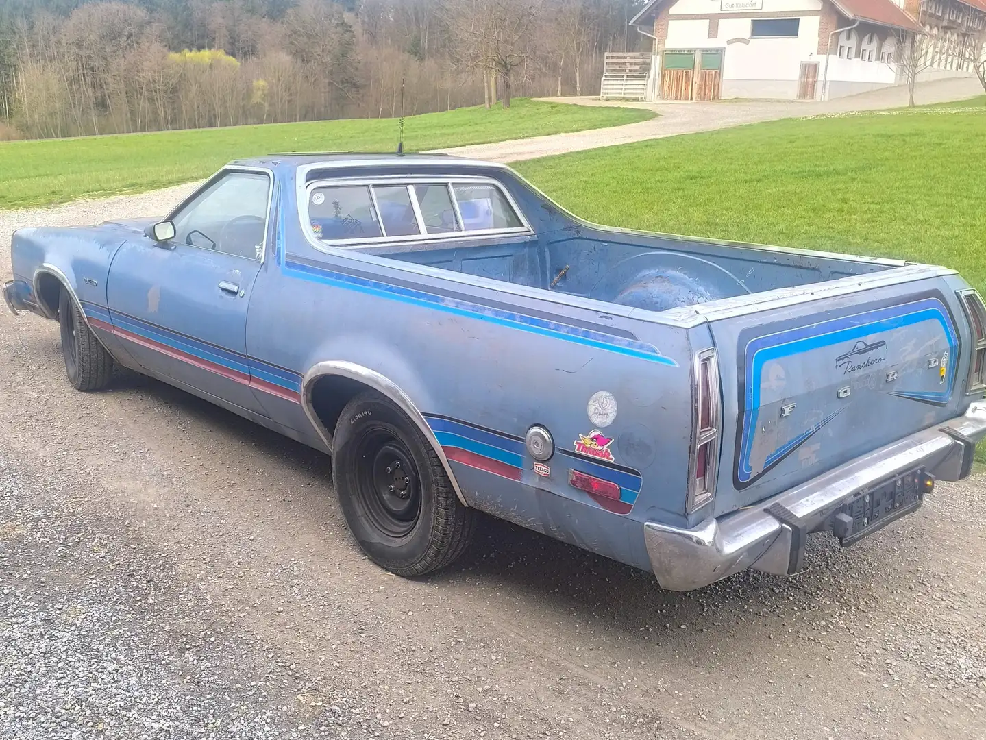 Ford Sonstige Ranchero 5.7 V8 no Mustang Pickup Blau - 1
