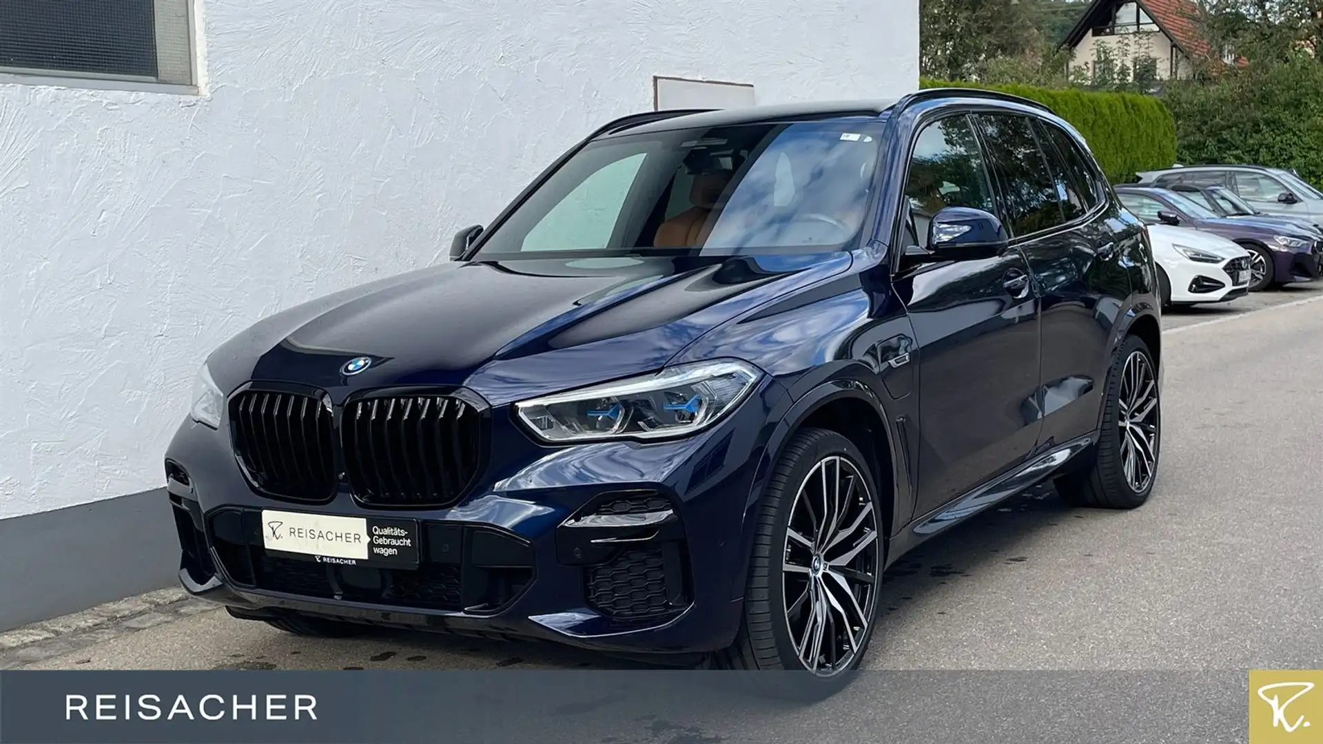 BMW X5 xDrive45e M-Sport,AHK,DAProf,PA+,4xSH,M-Sitze Blau - 1