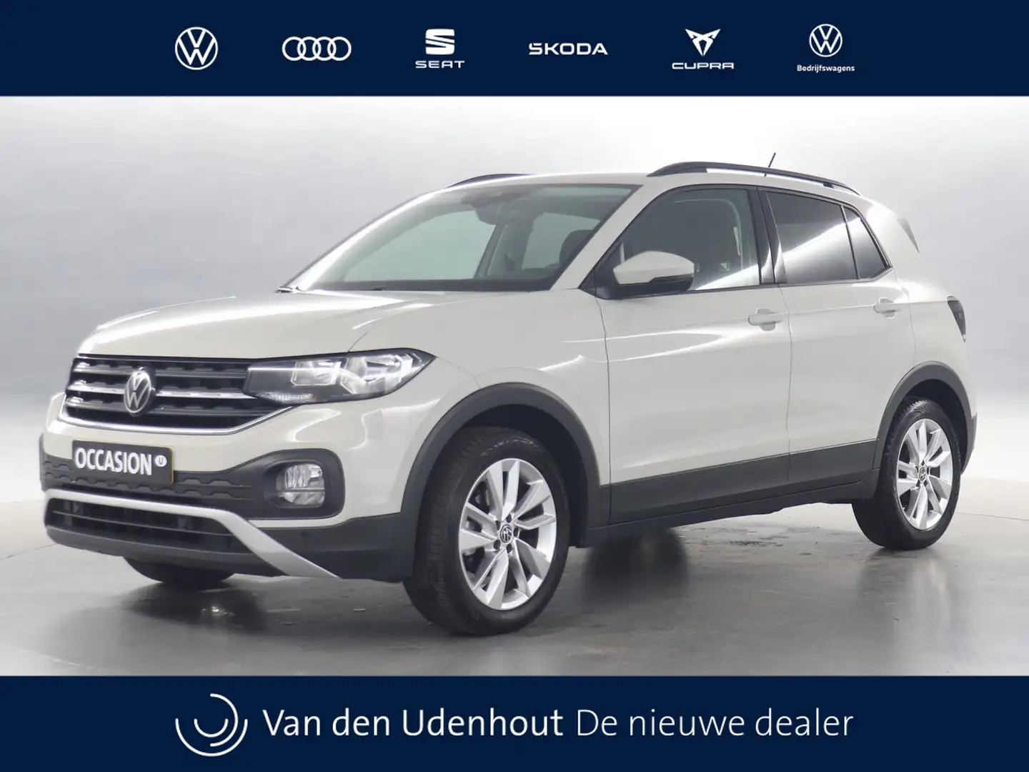 Volkswagen T-Cross 1.0 TSI 95pk Life / Navigatie / Adaptive Cruise / Beige - 1