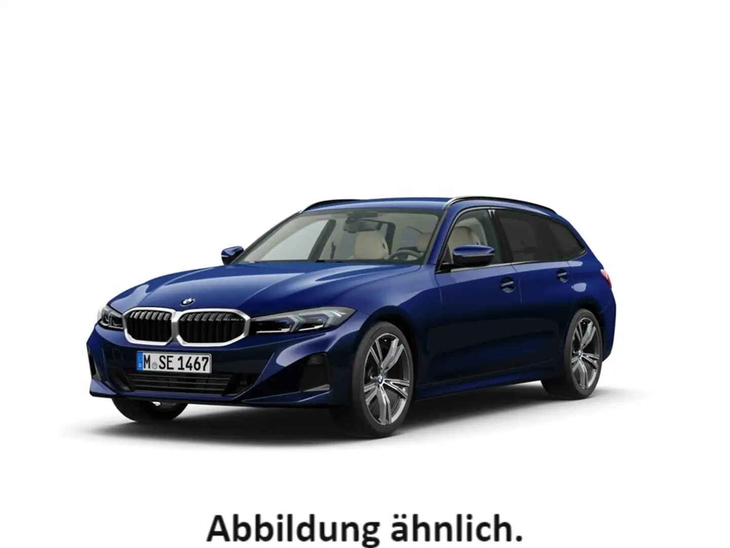 BMW 320 d xDrive touring/HUD/StandHZG/LED/Navigation Blau - 1
