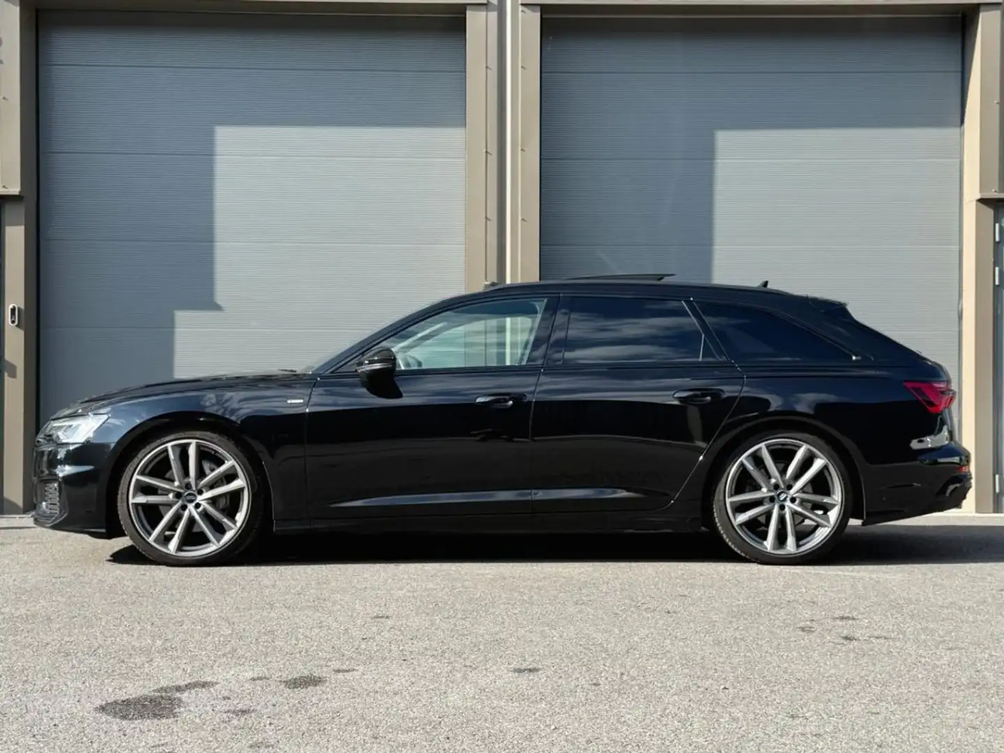 Audi A6 Break 3.0 TDI 286 Quattro - S LINE Zwart - 2