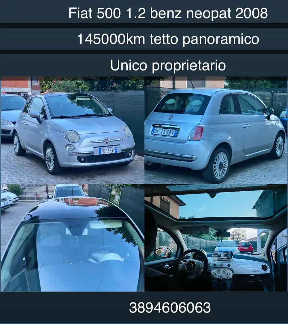 Fiat 500 1.2 Lounge 69cv - 1