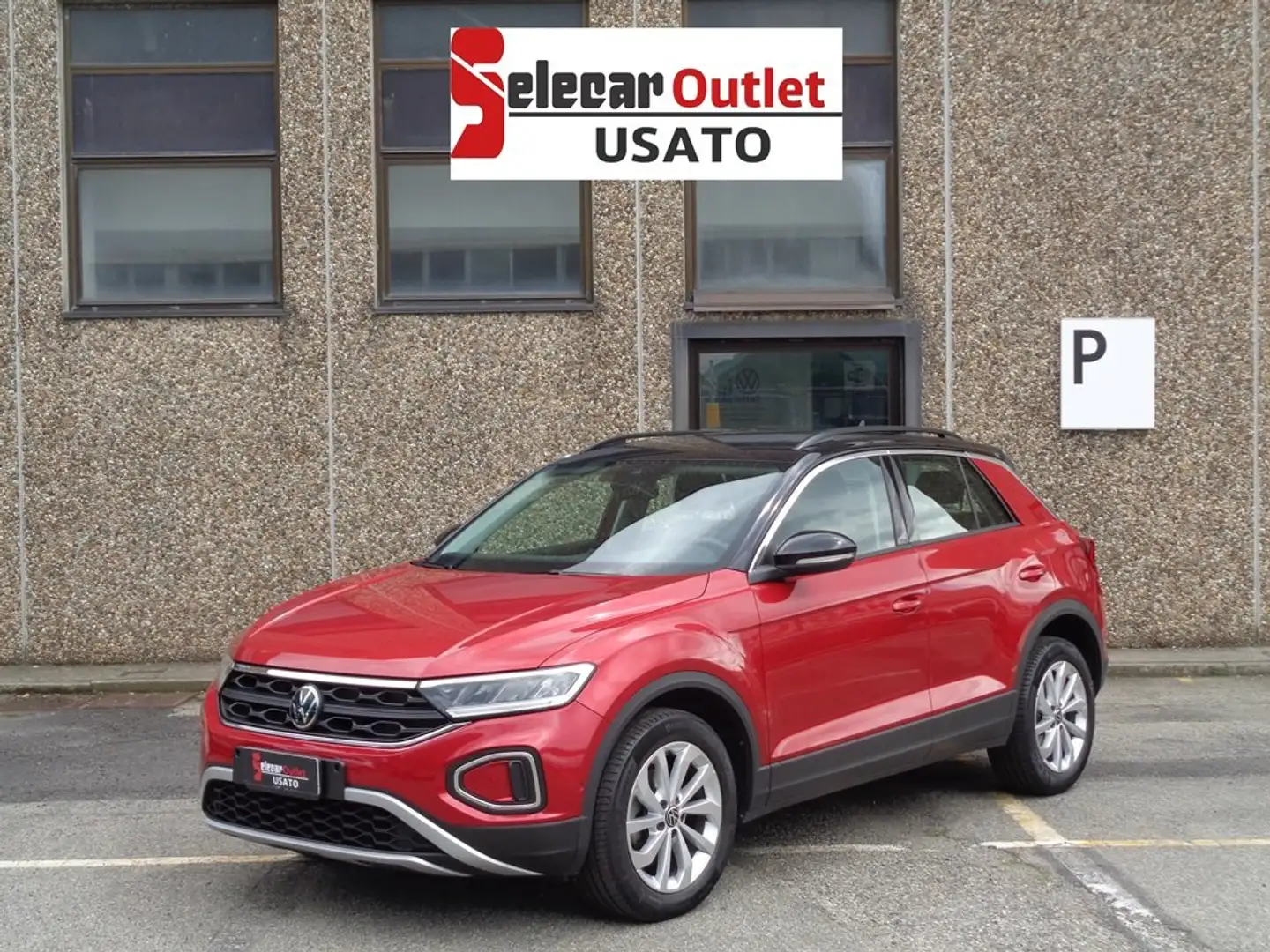 Volkswagen T-Roc 1.5 TSI ACT Life Rosso - 1