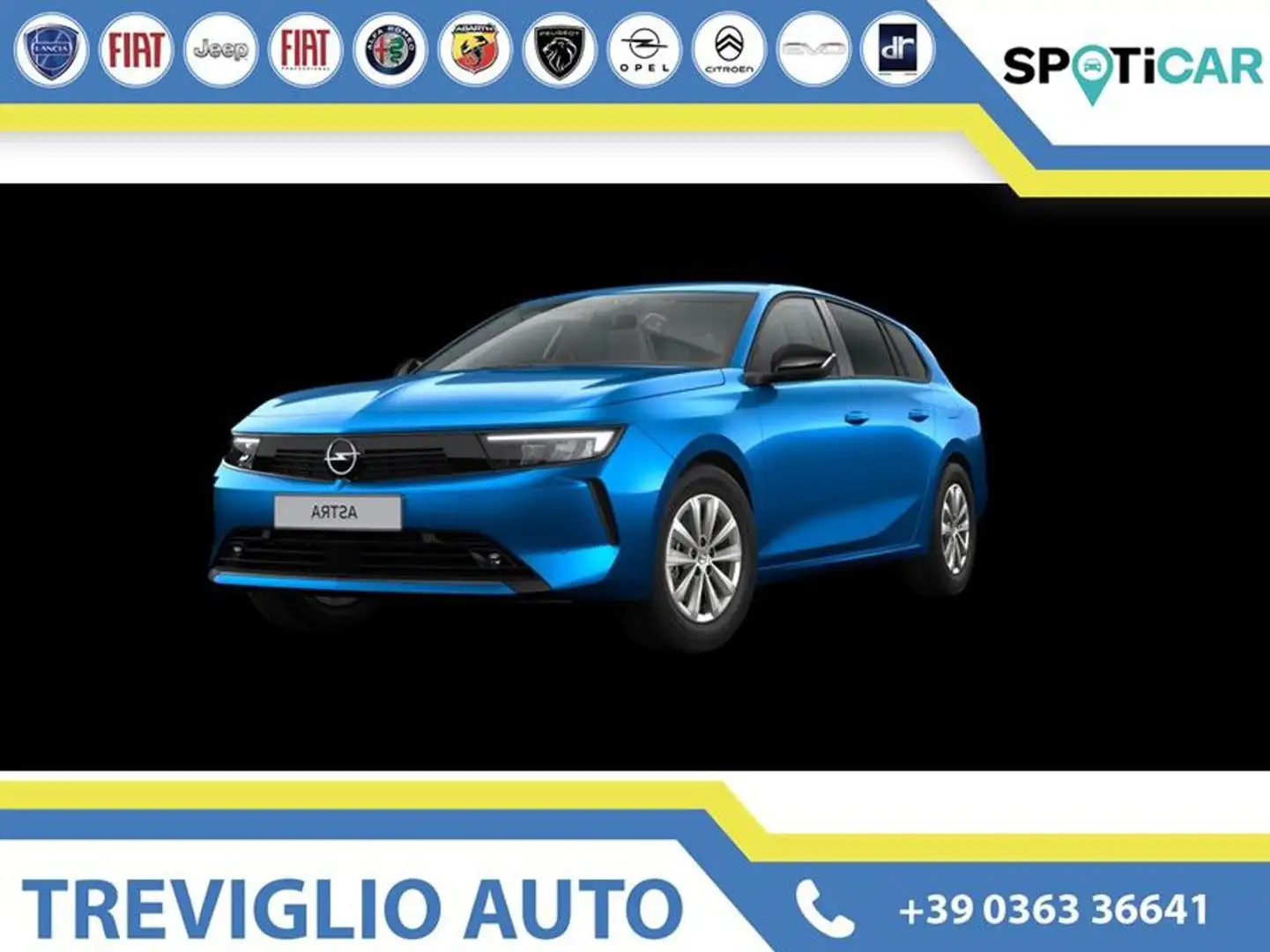 Opel Astra Hybrid 145 CV DCT6 Sport Tourer EDITION+GS Blu/Azzurro - 1