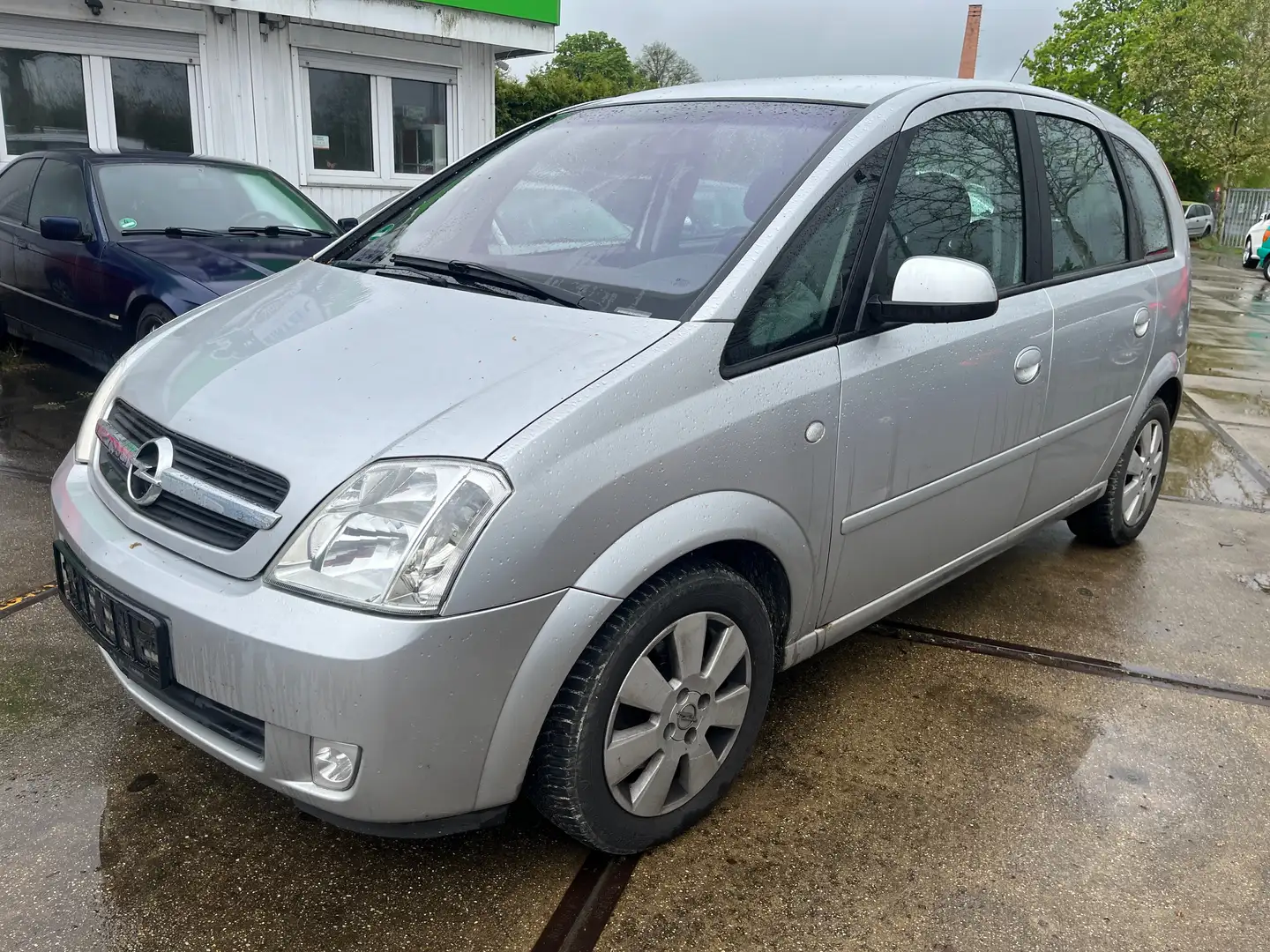Opel Meriva A 1.6 16V Euro4 Klima *kein Tüv* Срібний - 1