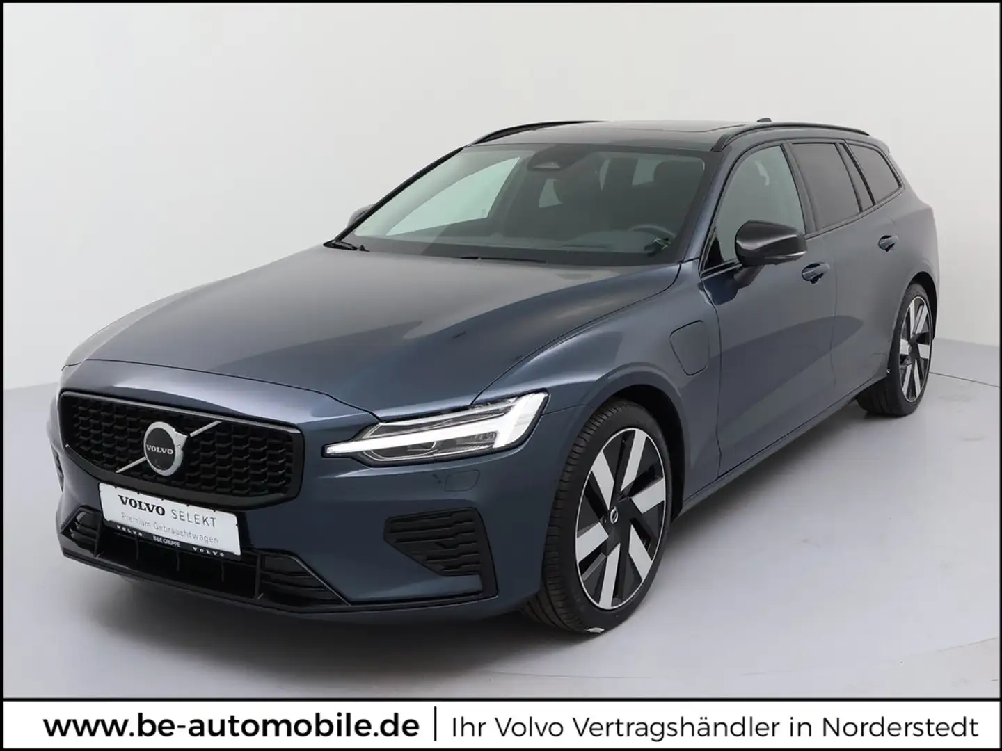 Volvo V60 T8 AWD Ultra Dark Recharge Plug-In Hybrid *AHK*Business-Paket* Blau - 1
