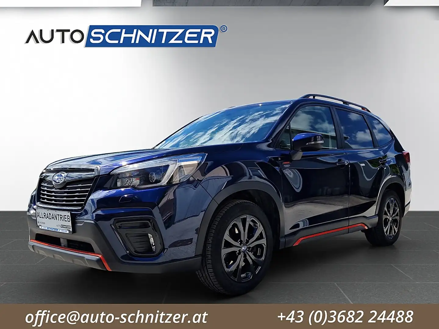 Subaru Forester 2,0i e-Boxer Sport Edition AWD Aut. Blau - 1