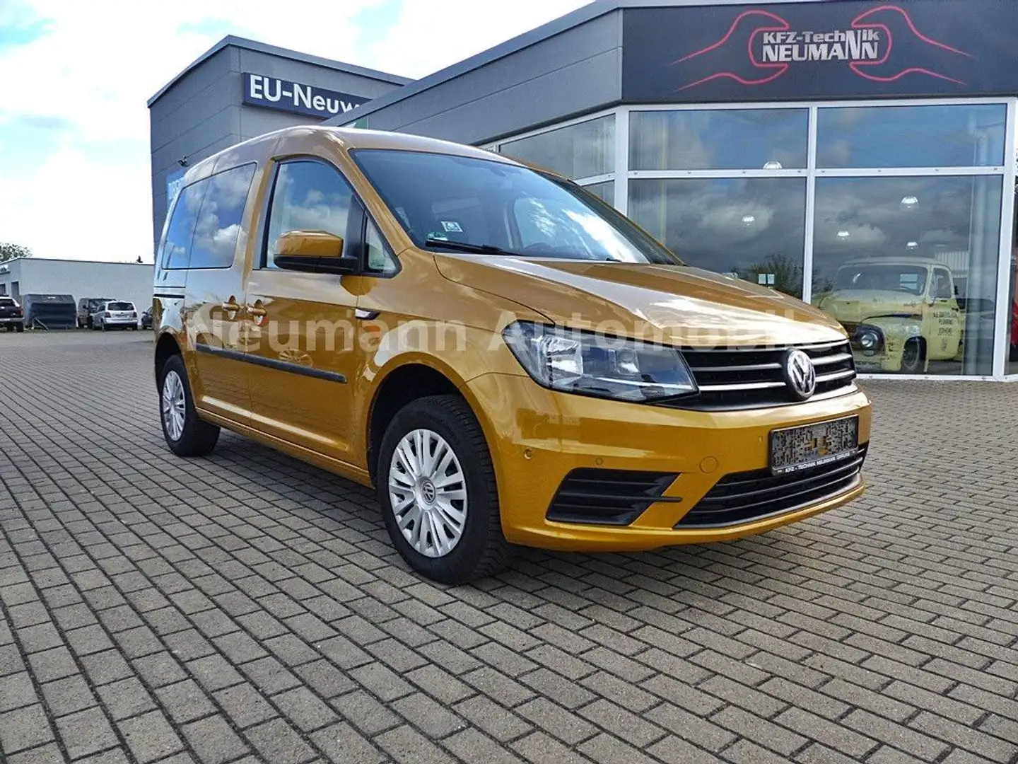 Volkswagen Caddy PKW Trendline BMT *STANDHZ.*NAVI*SMARTLINK Gelb - 1