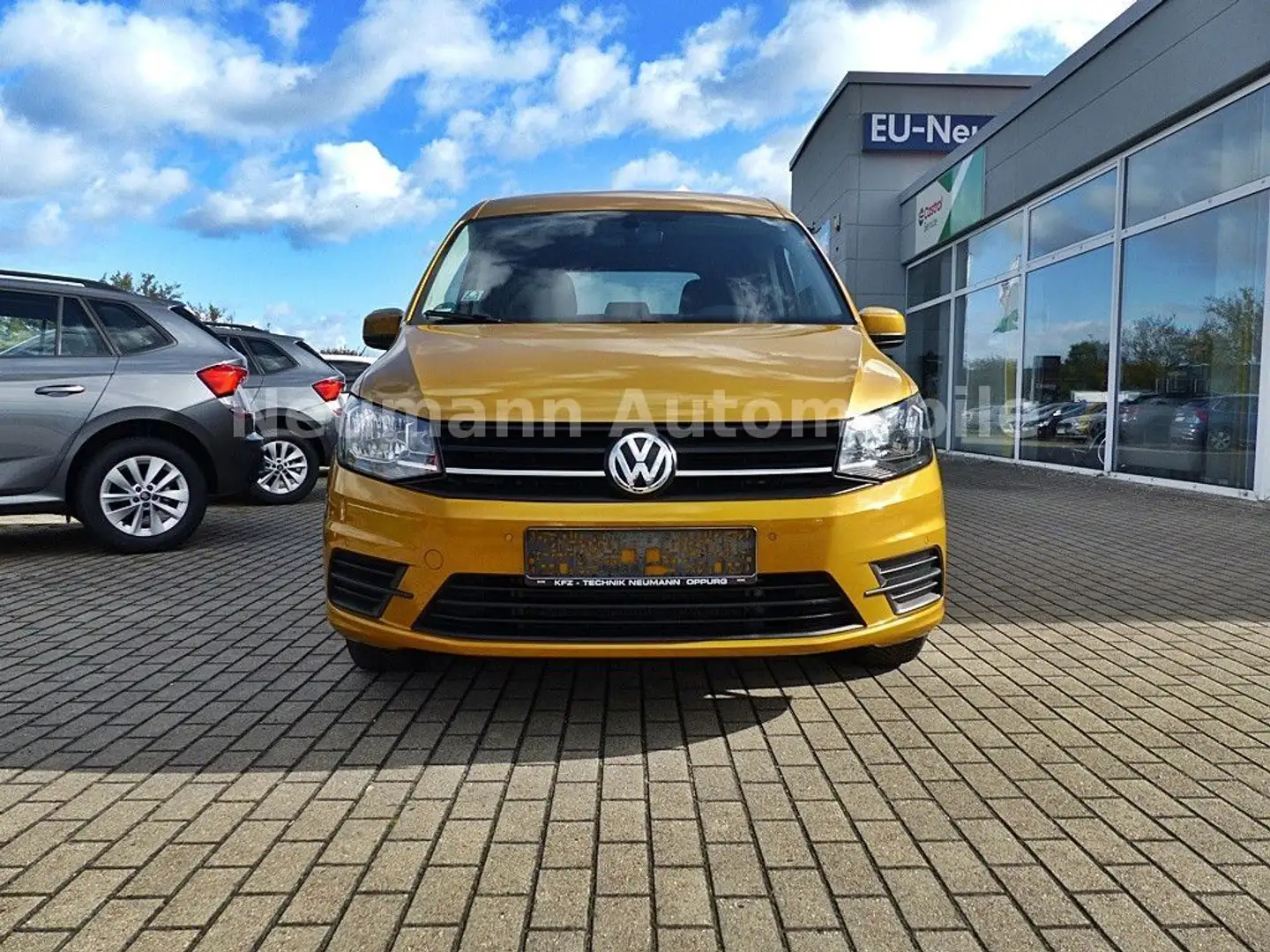 Volkswagen Caddy PKW Trendline BMT *STANDHZ.*NAVI*SMARTLINK Gelb - 2