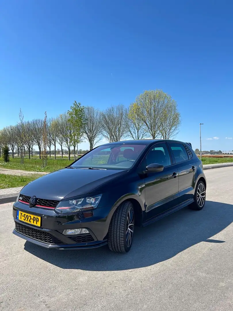 Volkswagen Polo 1.8 TSI GTI Zwart - 1
