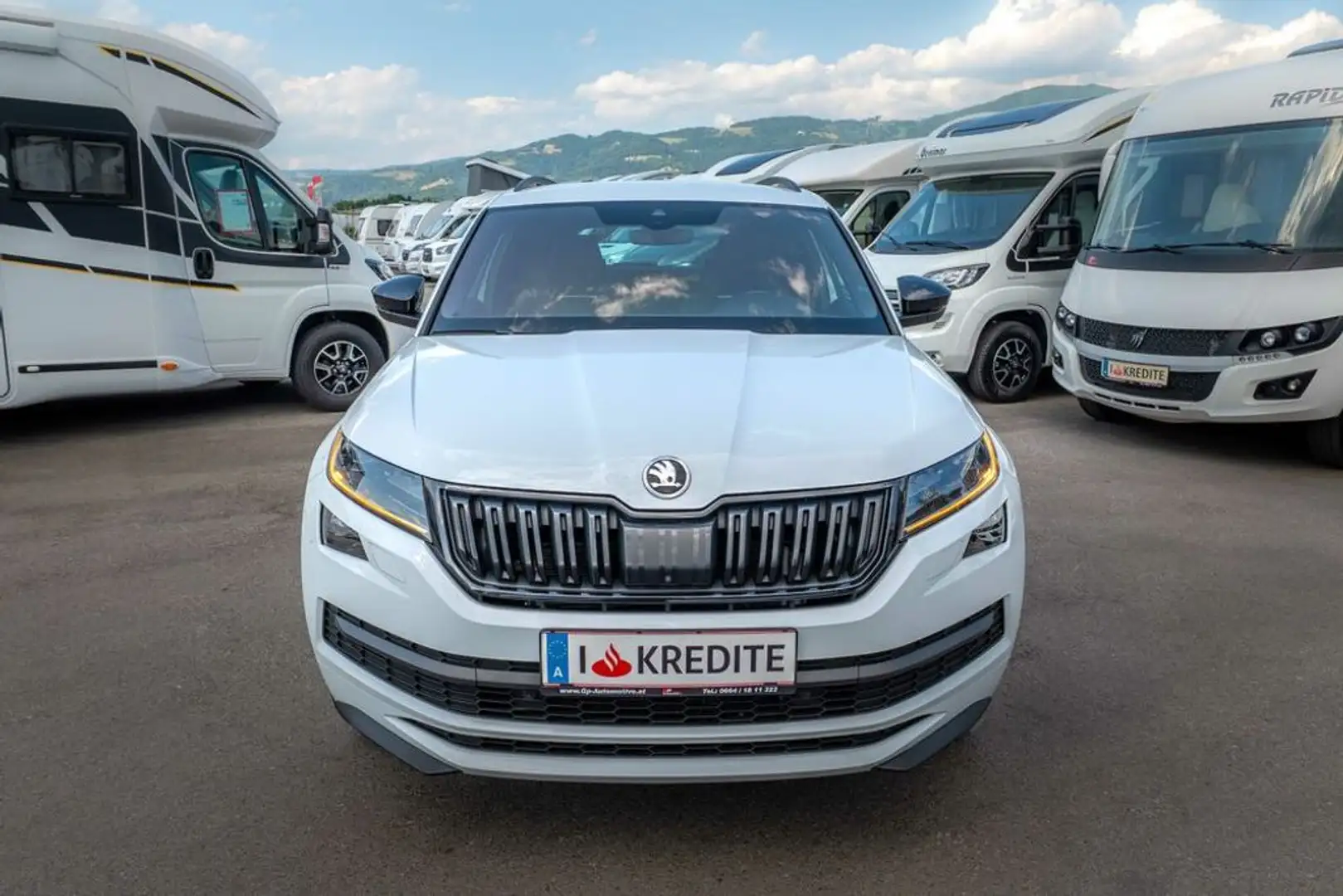 Skoda Kodiaq Sportline 4x4 Bianco - 2