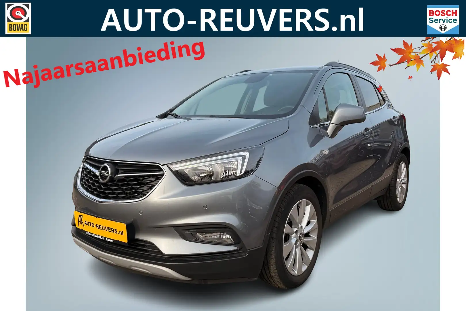 Opel Mokka X 1.4 Turbo Innovation / Leder / Navi / CarPlay / Ca Grigio - 1