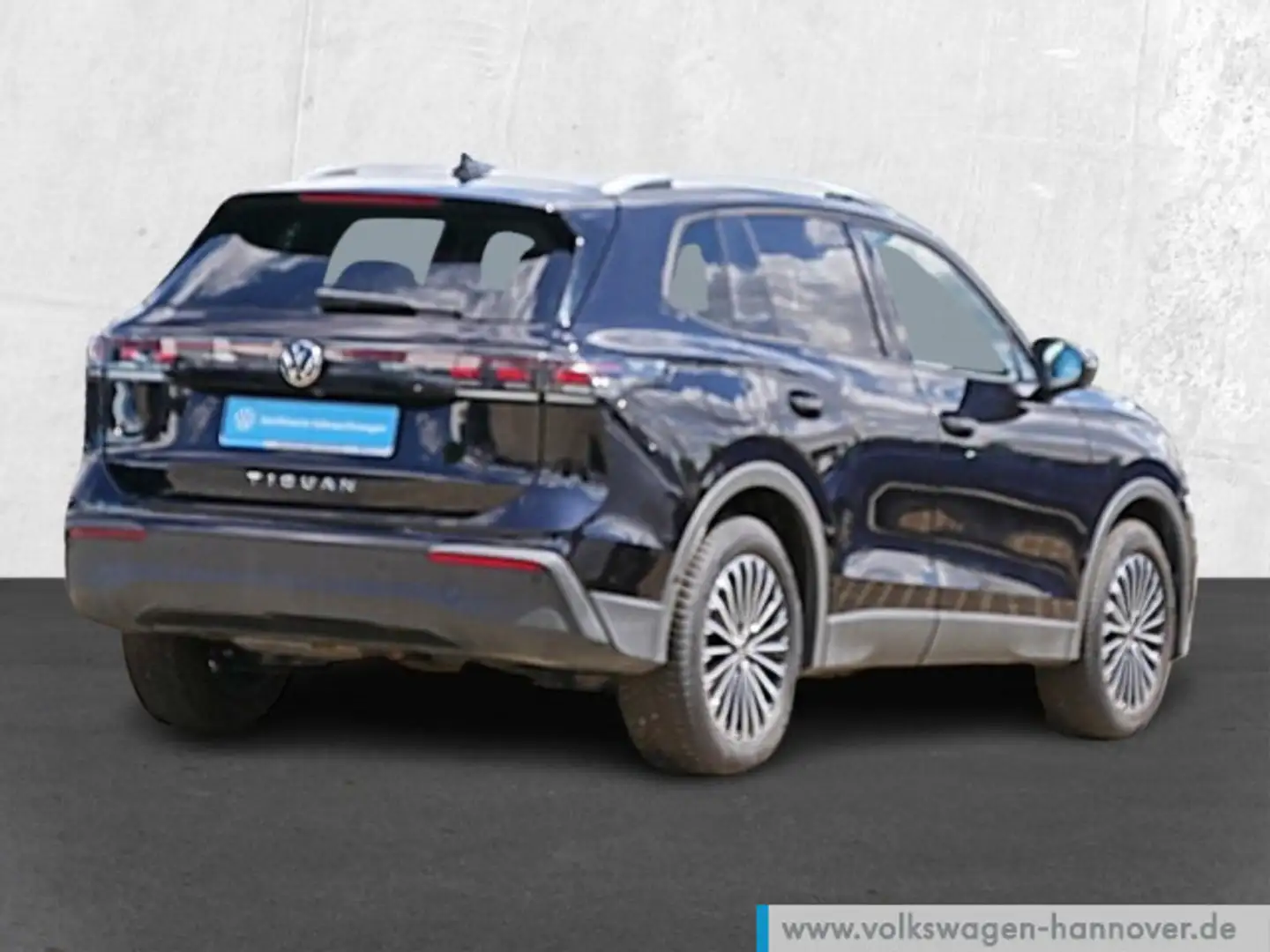 Volkswagen Tiguan 2.0 TDI DSG Life Navi AHK LED ACC DigCock Schwarz - 2