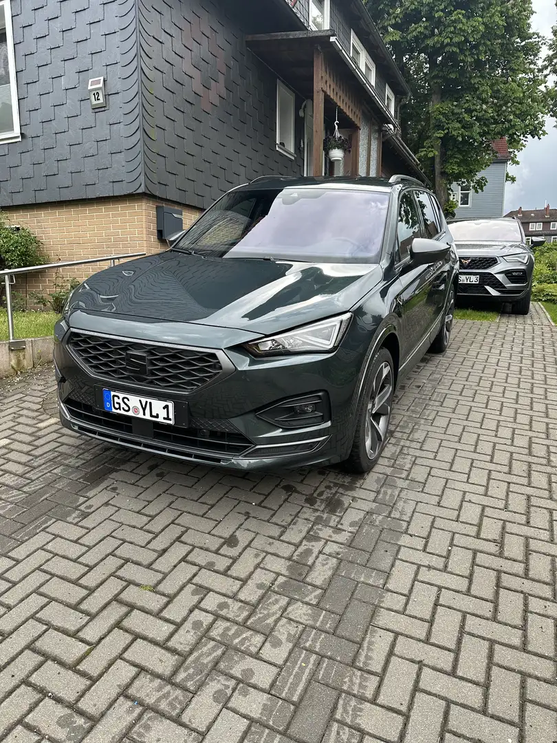 SEAT Tarraco FR 4Drive AHK/Standh./Leder/Garantie/20Zoll Grün - 1