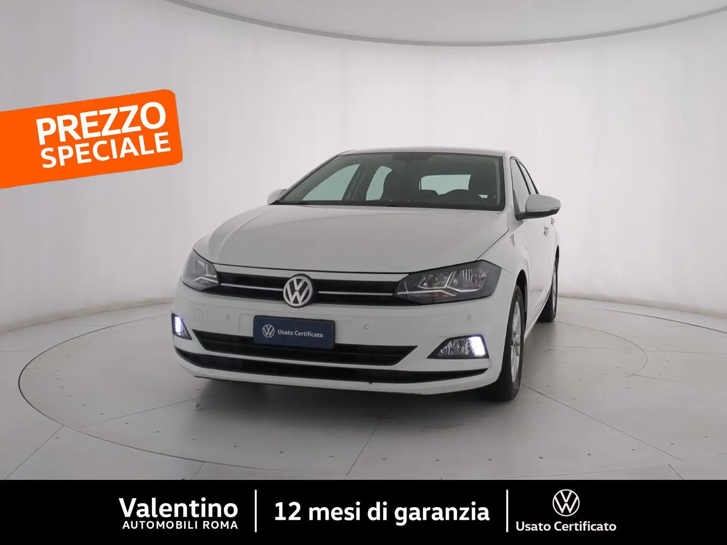 Volkswagen Polo 1.0 EVO 80 CV 5p. Comfortline BlueMotion Technolo Bianco - 1