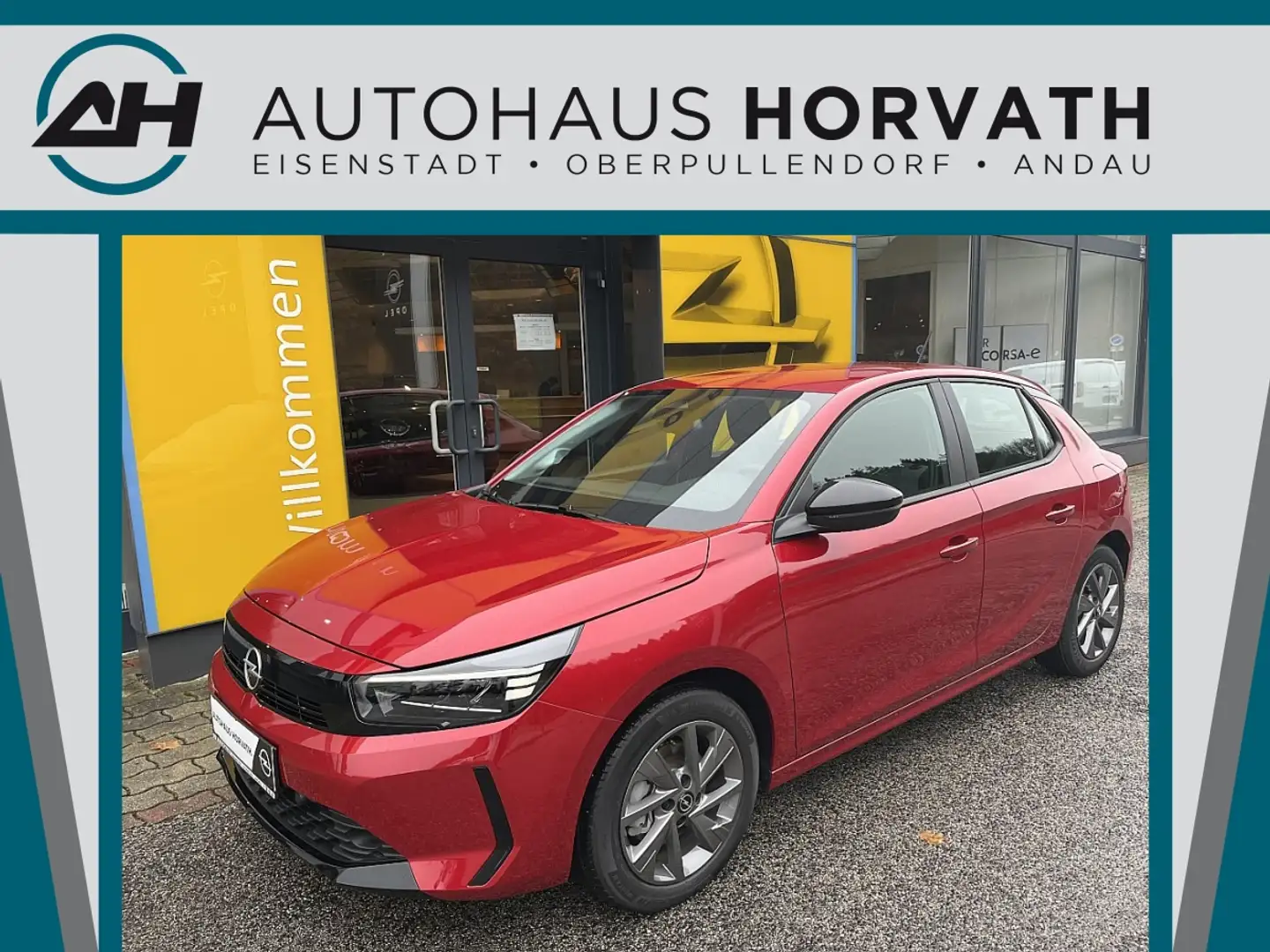 Opel Corsa 1,2 Direct Injection Turbo Edition! TOP ANGEBOT! Rot - 1