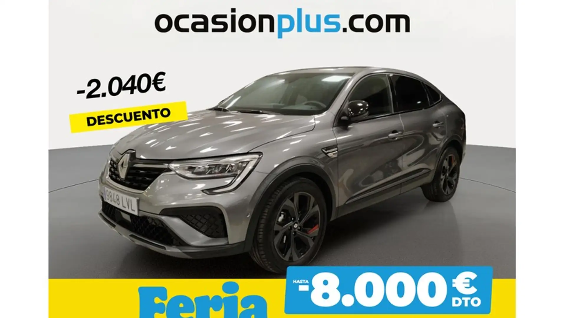 Renault Arkana 1.3 TCe R.S. Line EDC 103kW Gris - 1