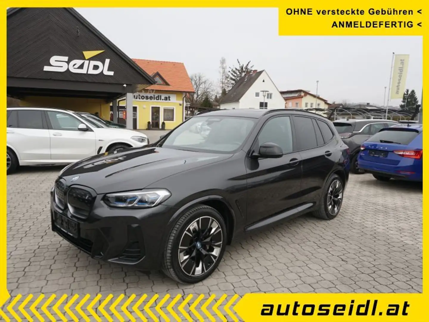 BMW iX3 M-Sport *2022er+LASERLICHT* Grau - 1