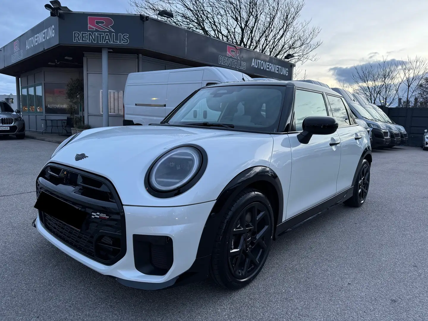 MINI Cooper C JCW 5-Türer Pano/Sport/HUD/uvm *Erstbesitz* Blanc - 1