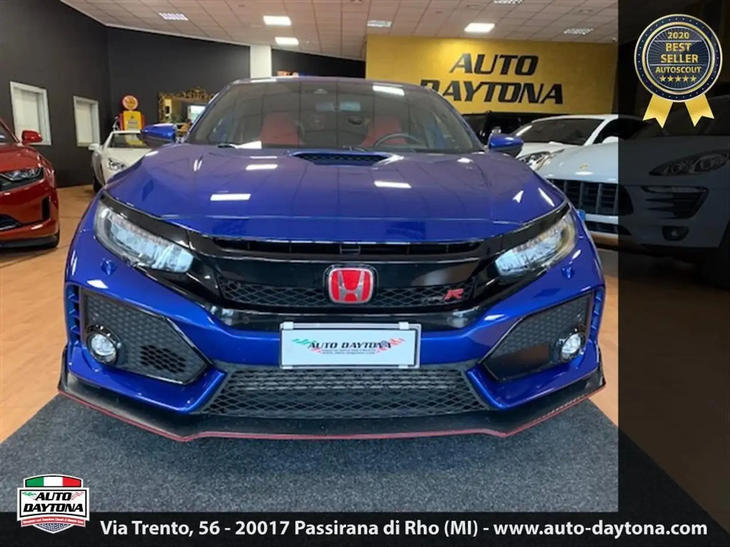 Honda Civic 2.0 5 porte Type-R Bleu - 1