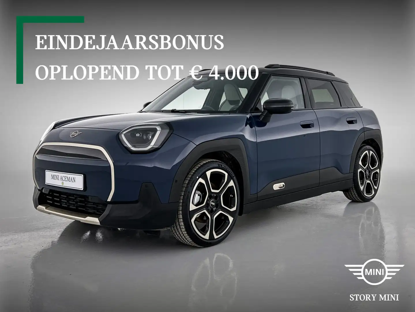 MINI Aceman E / Favoured / Pakket M / 19" Hexagram Spoke 2-ton Bleu - 1