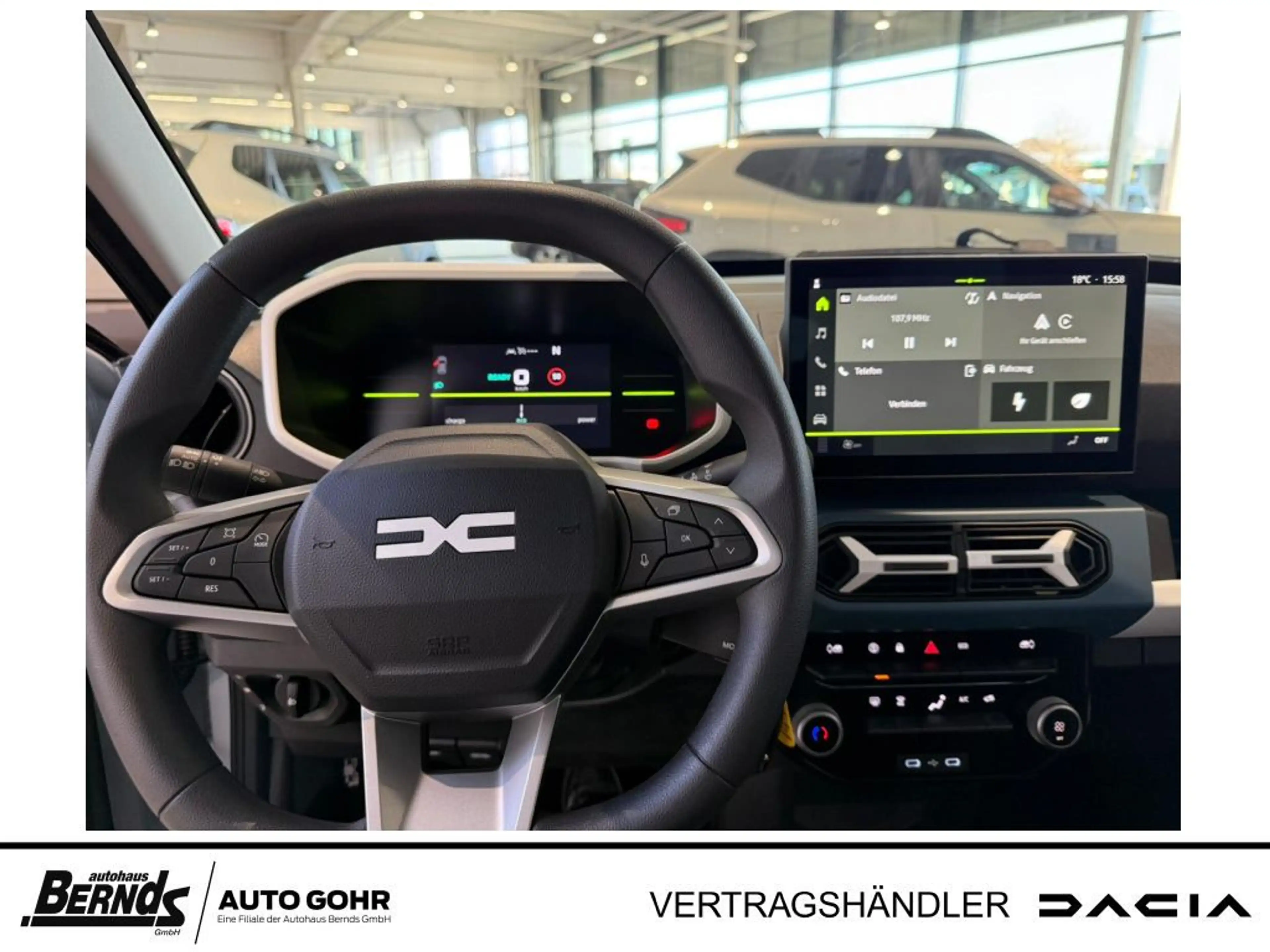 Dacia Spring Expression Electric Rückfahrkamera Carplay Klima — photo 14