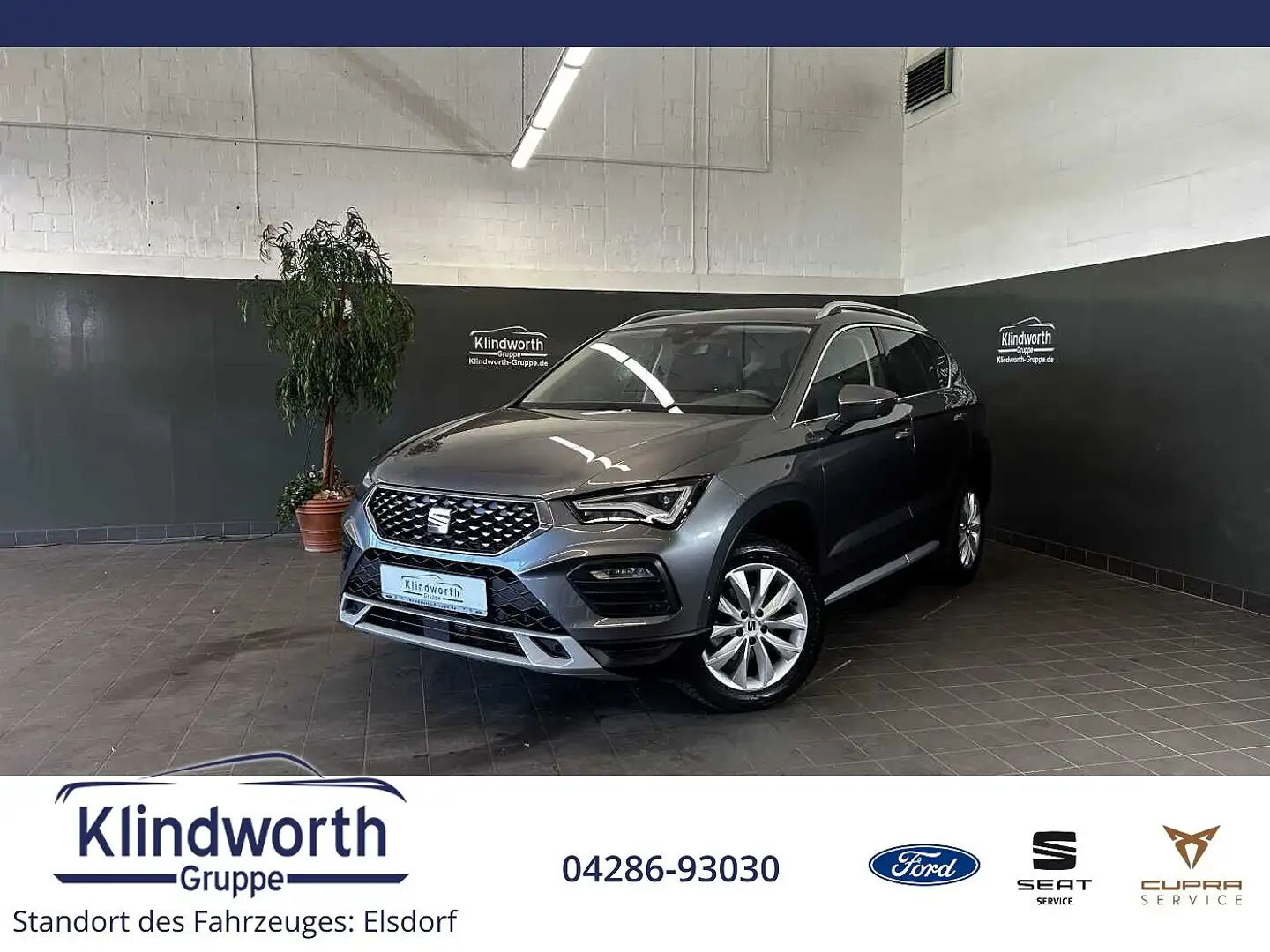 SEAT Ateca 1.5 TSI DSG Xperience +AHK+GJR+XL-Paket Grau - 1