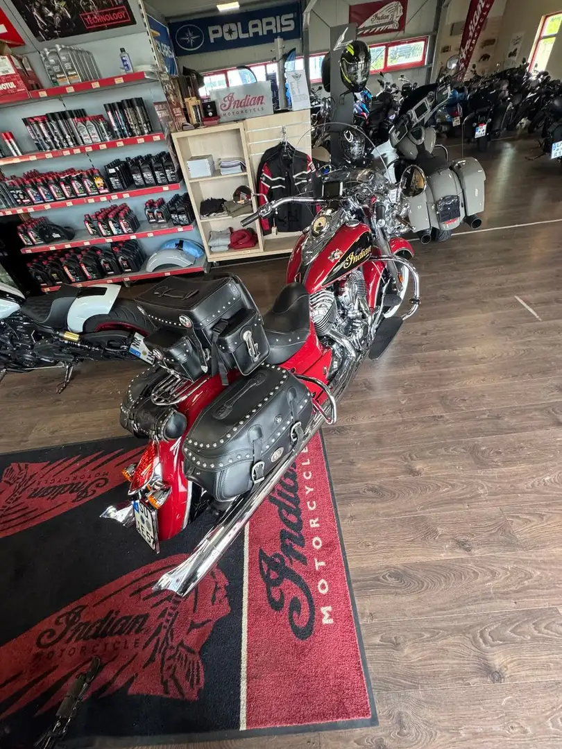 Indian Chief Classic Vintage viel Zubehör Rood - 2