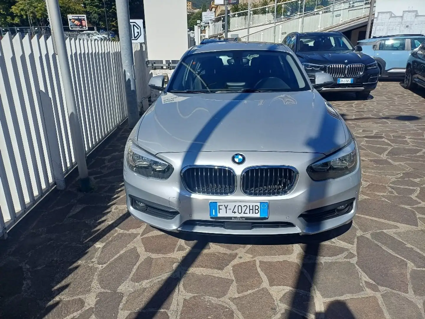BMW 116 Serie 1 F/20-21 2015 116d Business 5p auto Grigio - 2