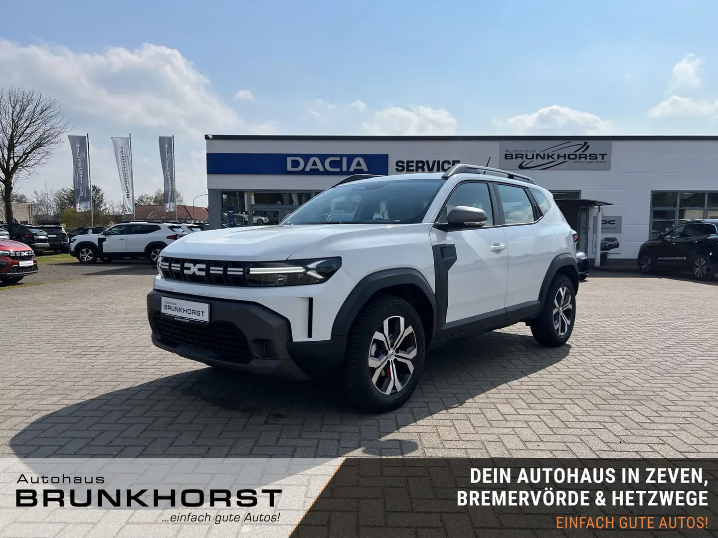 Dacia Duster ECO-G 100 LPG Expression+AHK+Winterpaket Weiß - 1