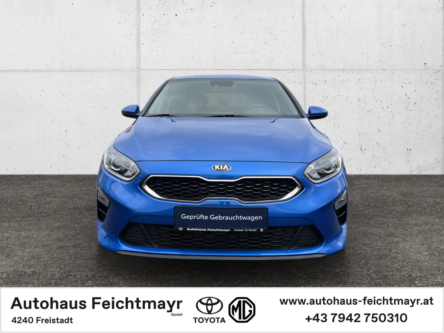 Kia Ceed / cee'd 1,0 T-GDI GPF 5t. Bleu - 2