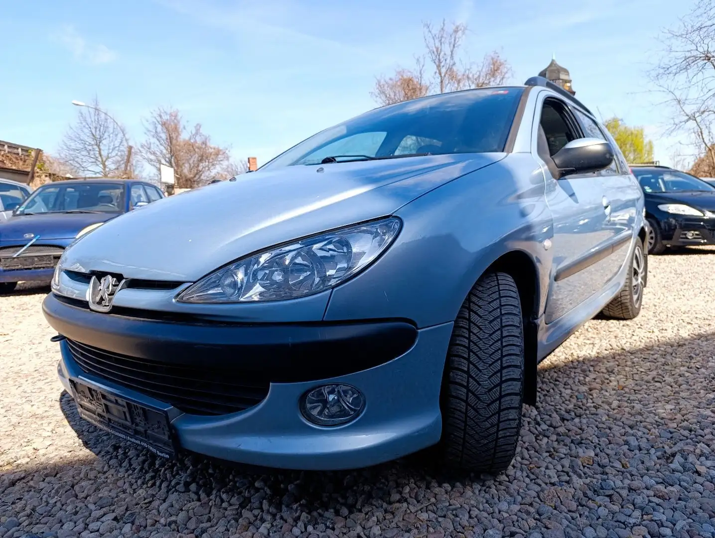 Peugeot 206 SW Tendance-AUTO- TÜV NEU Grau - 2