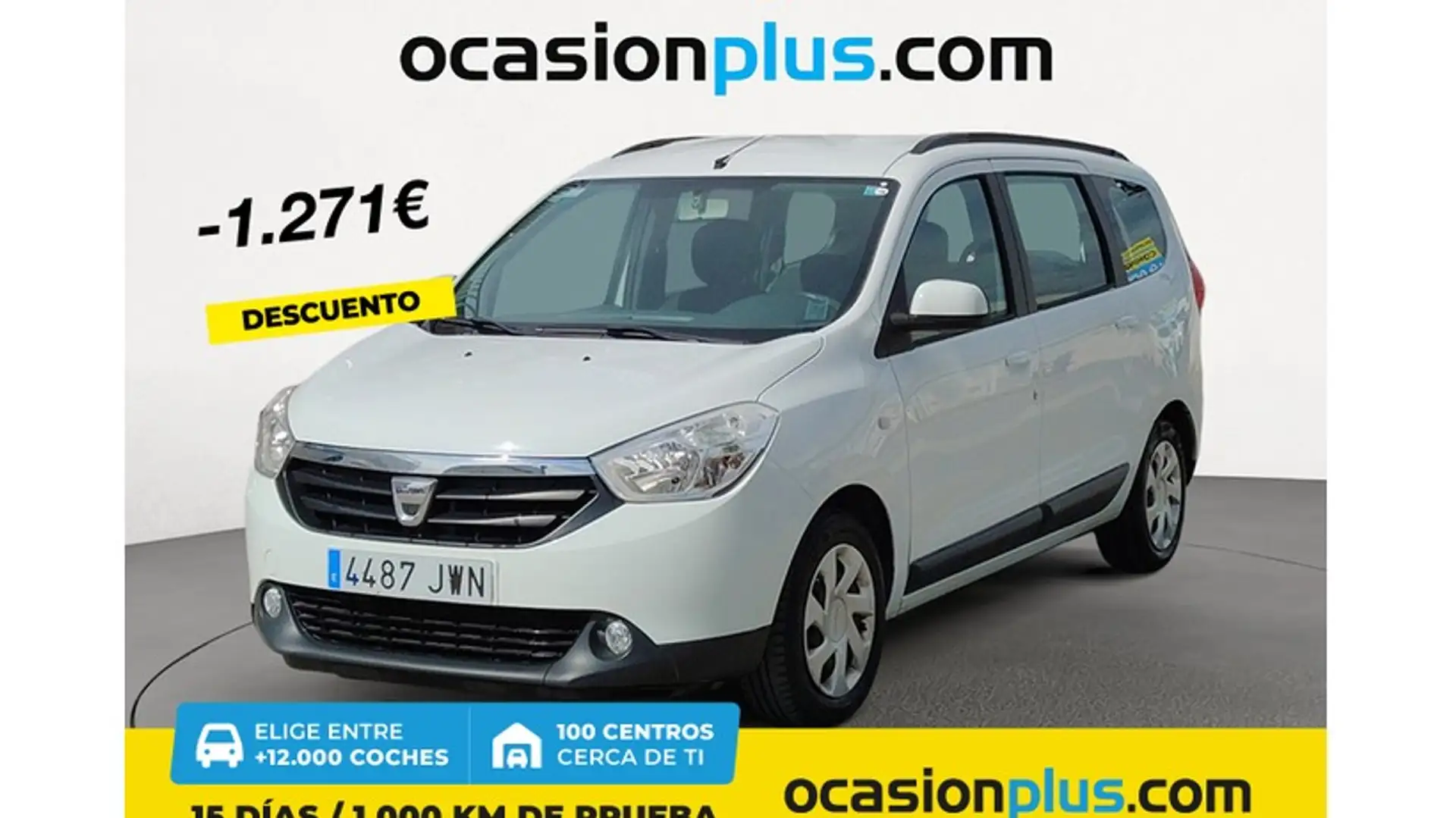 Dacia Lodgy 1.5dCi Laureate 5pl. 81kW Blanco - 1