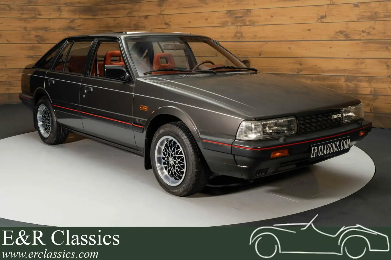 Mazda 626 GLX | 240 KM | Nieuwstaat | Uniek | 1987 Gris - 1