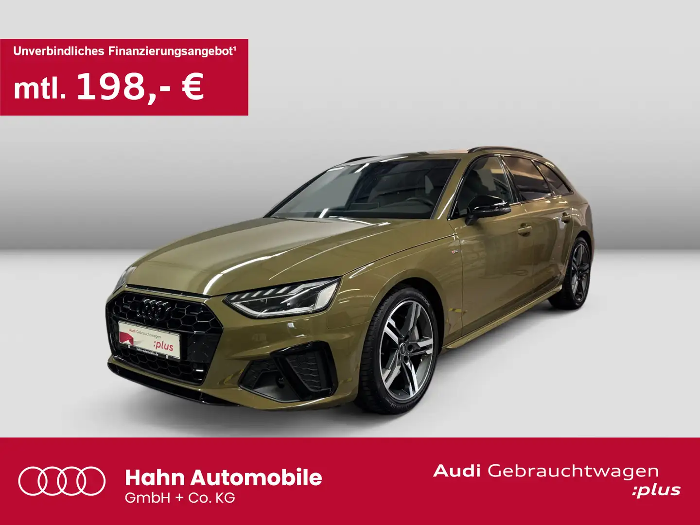 Audi A4 45 TFSI quattro S line Virtual CAM LED Grün - 1