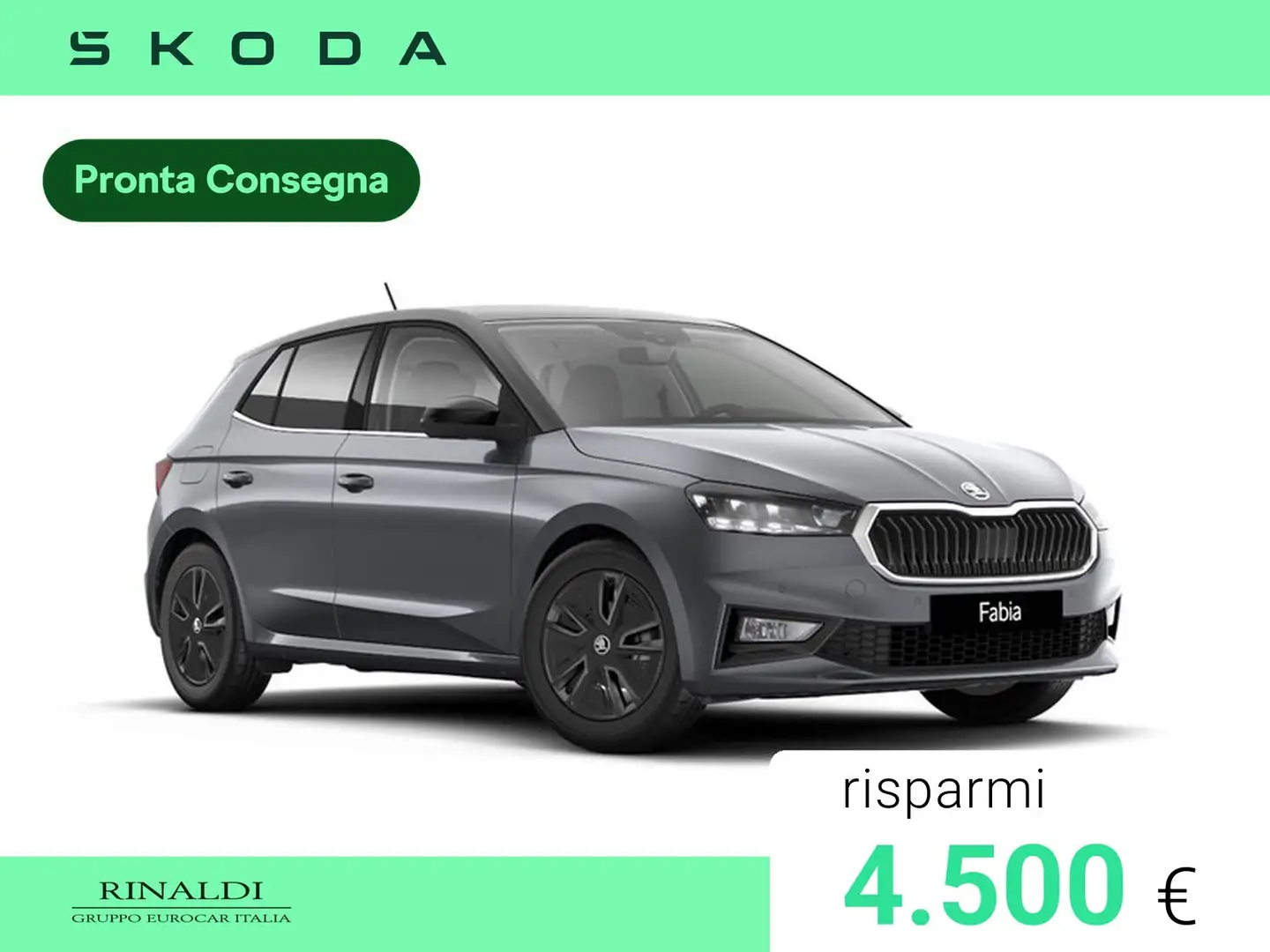 Skoda Fabia 1.0 tsi evo 130 edition 115cv Grigio - 1