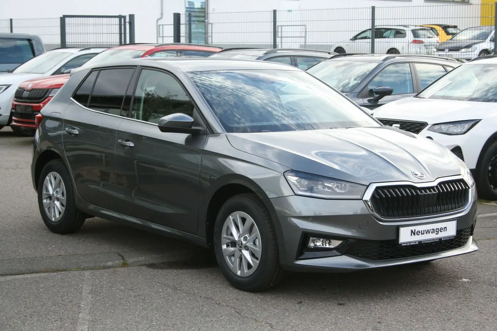 Skoda Fabia 4 Style 1.0 TSI LED 5 Jahre Garantie Szürke - 2