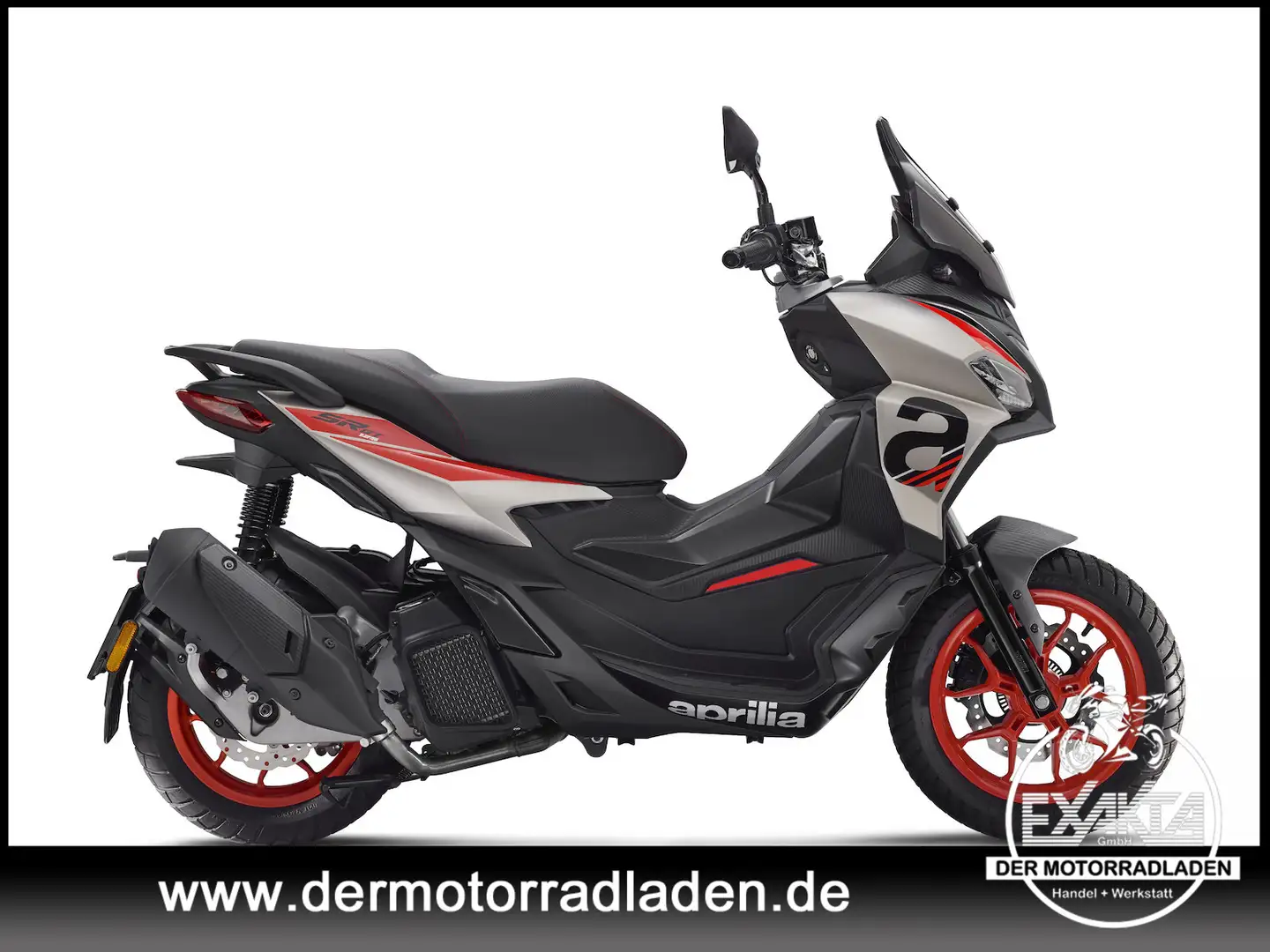 Aprilia SR GT 200 SPORT ABS E5+ MATT GREY Grau - 1