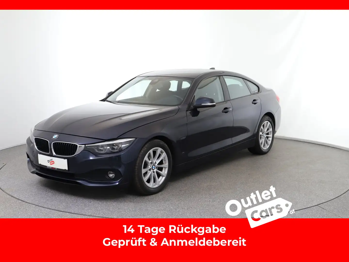 BMW 420 BMW 420d Gran Coupe Advantage Aut. Blau - 1