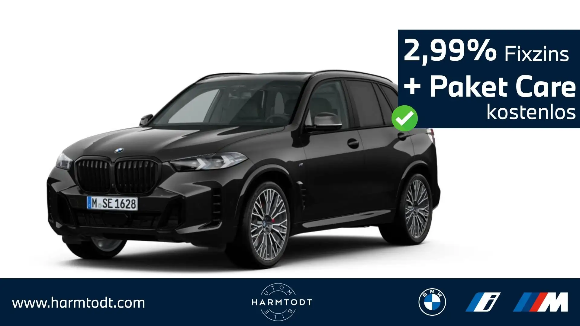 BMW X5 xDrive30d *M-Sportpaket PRO* 2,99% Fixzins-Leasing Schwarz - 1