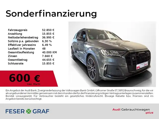 2023 Audi Q7 in Grey for sale