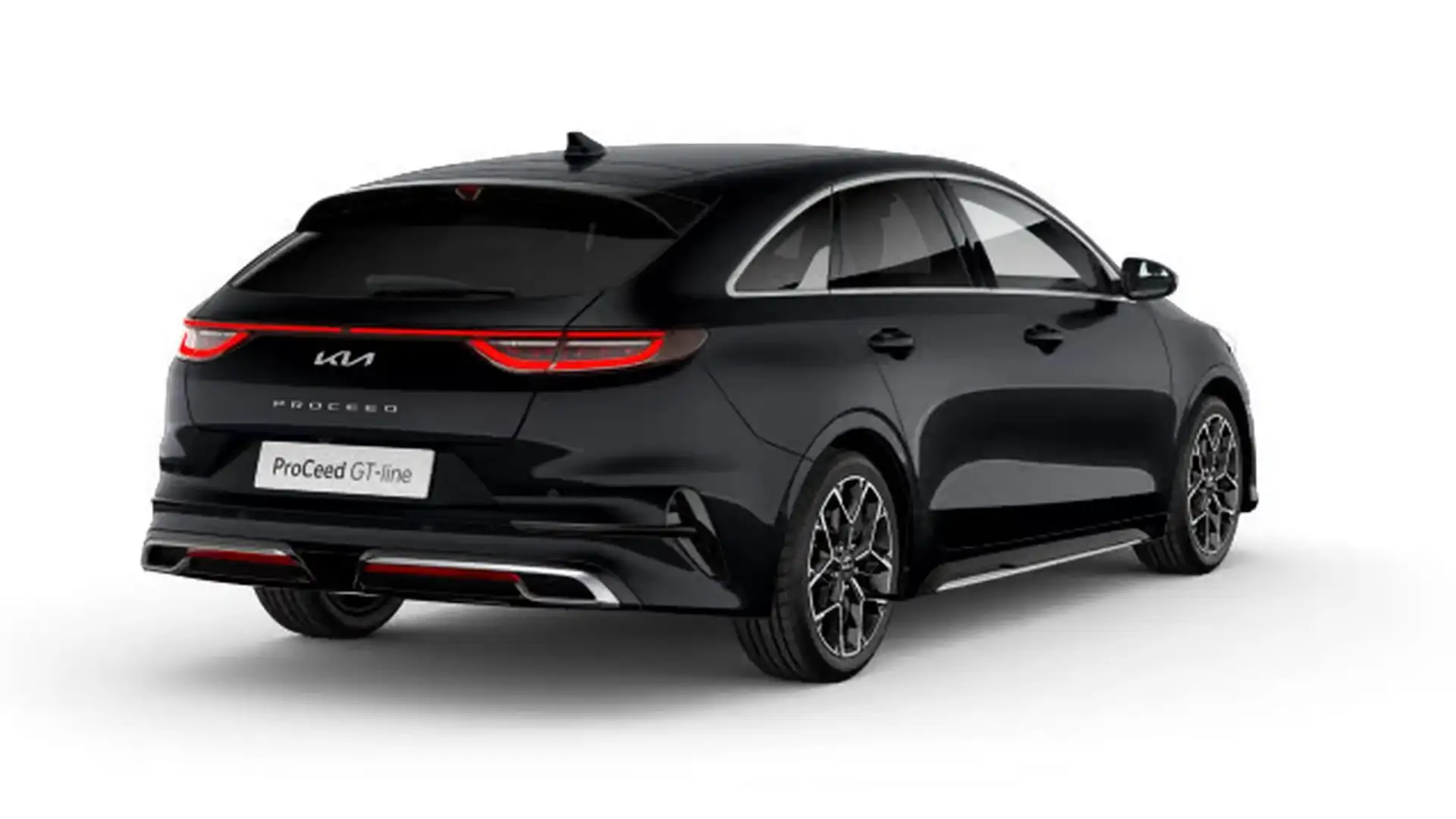 Kia ProCeed / pro_cee'd ProCeed GT-LINE ACC|RFK|LED|Navi|Carplay|Klim... Negru - 2